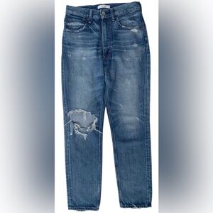 Moussy Vintage Marshall Boy Distressed Crop Jeans Sz25